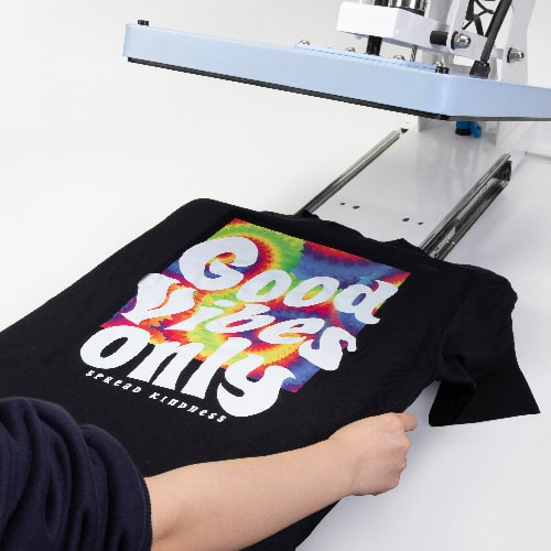 Automatinis plokščiaspaudės presas su ištraukiamu viršumi 40 x 50 cm