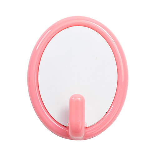 Large plastic hanger for sublimation - pink oval