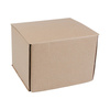 Double hard brown paper box for 450 ml mugs