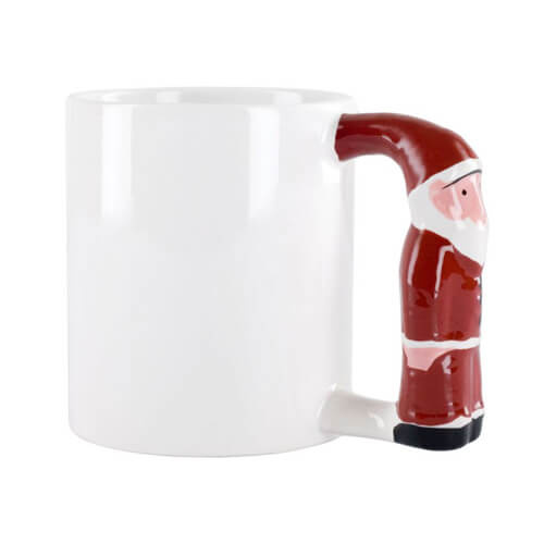 Taza 330 ml Santa Sublimación Transferencia Térmica