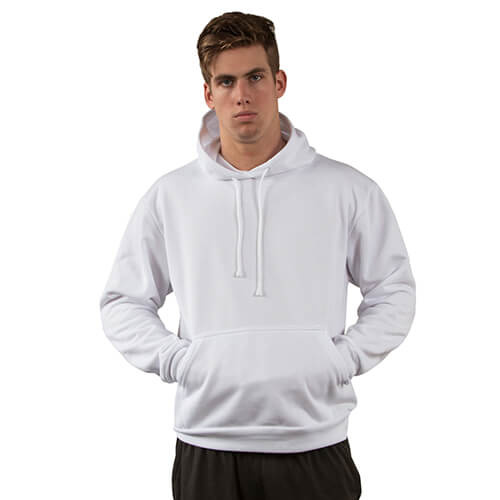Valge Vapor hoodie sublimatsiooni jaoks