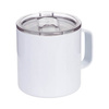 Metallmugg 500 ml för sublimeringskaffe - vit