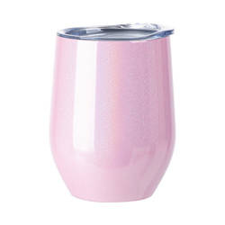 Mug à vin chaud 360 ml sublimable - rose irisé