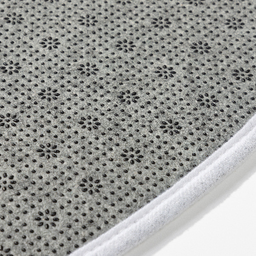 Flannel round sublimation doormat