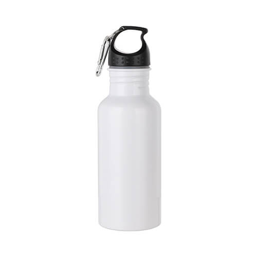 600 ml aluminiumsflaske til sublimering - hvid