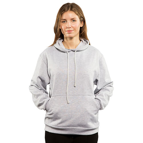 Grå Vapor hoodie för sublimering