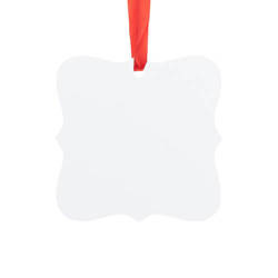 Műanyag medál szublimációhoz - rozetta