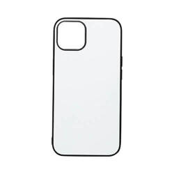 iPhone 15 sort gummietui til sublimering