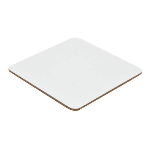 Aluminium and cork coaster Sublimation Thermal Transfer
