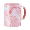 Taza 330 ml para sublimación - mármol rosa