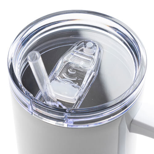 Kubek podróżny ze stali nierdzewnej 1200 ml do sublimacji - biały