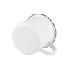 Mug émaillé 340 ml avec bords bleu marine Sublimation Transfert Thermique
