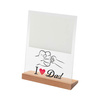 Glazen frame voor sublimatie - 20 x 25 cm - Pa