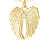 Angel Wings car pendant for sublimation - gold