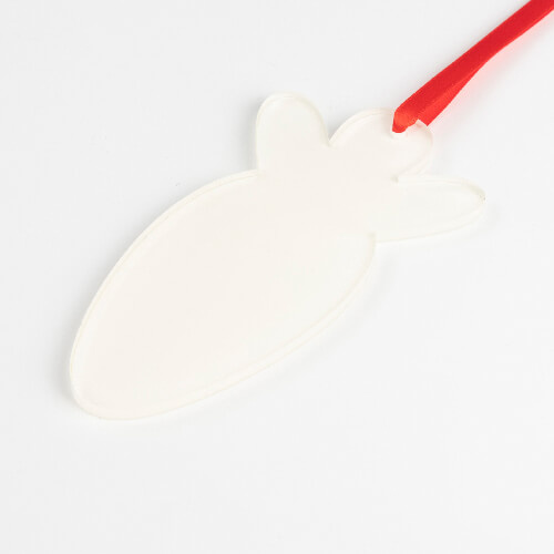 Sublimation acrylic pendant - Carrot