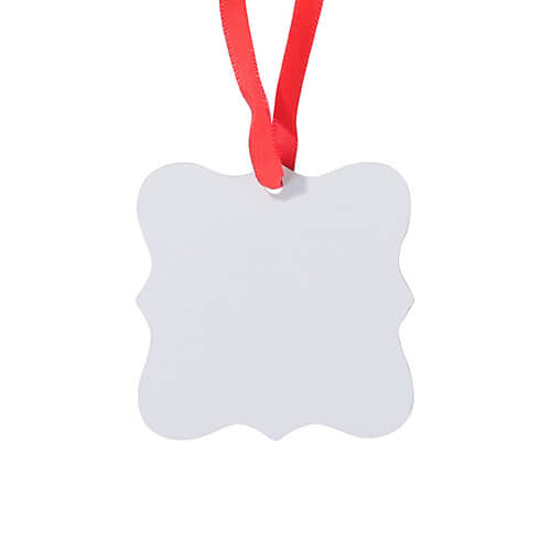 Aluminum sublimation pendant - rosette