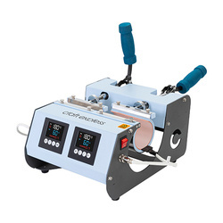 To-stationers kop- og tumblerpresse - 3-i-1-model