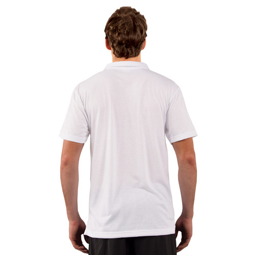 Polo Basic T-shirt til sublimering - hvid