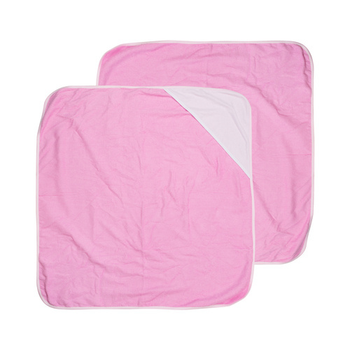 Sada 2 detských uterákov s kapucňou na potlač