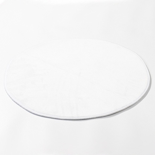 Paillasson rond en flanelle sublimation