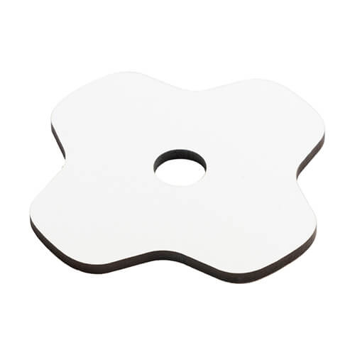 Placa de identificación de fibra para taza de 1200 ml para sublimación - trébol