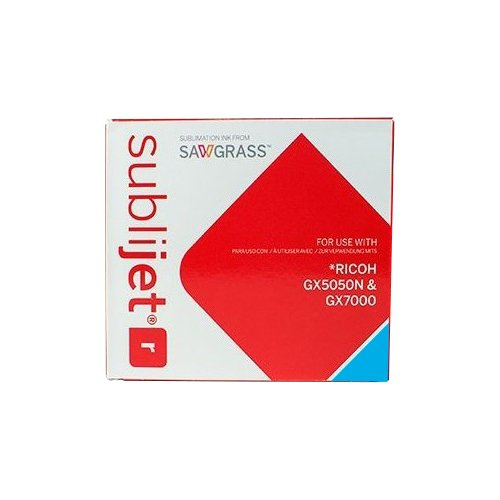Sawgrass CYAN SubliJet-R gel inkt 60 ml voor Ricoh GX7000 / GX5050