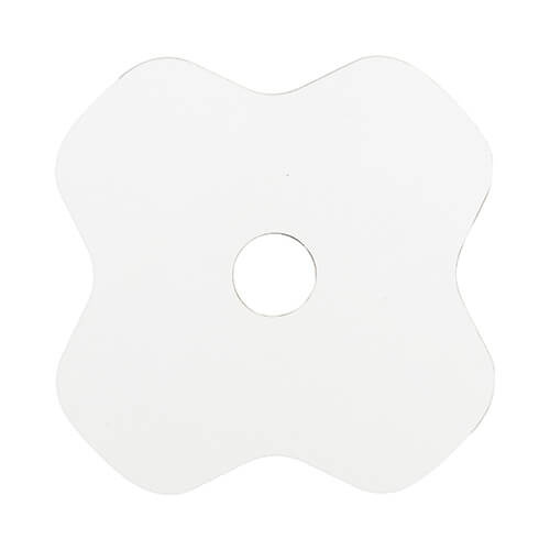 Szálpapír névtábla 1200 ml-es bögréhez, szublimációhoz - lóhere