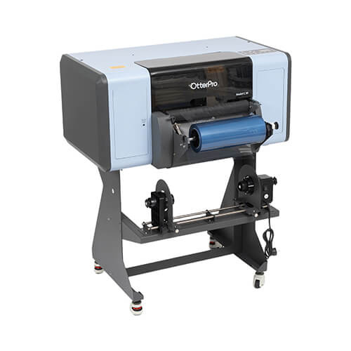 OtterPro Model C 30 UV DTF nyomtató állvány kerekeken