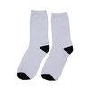 35 cm socks for sublimation - silver glitter