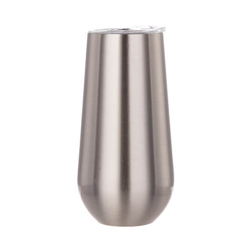 Champagne mug for sublimation - silver