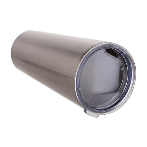 Mug - 1000 ml stainless steel tumbler for sublimation - silver