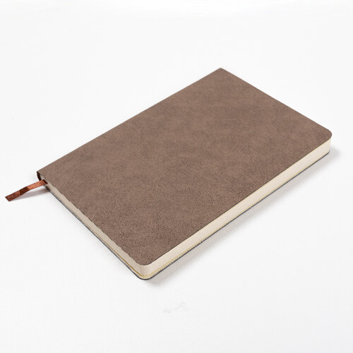 Libreta A5 con funda de piel para sublimación - gris