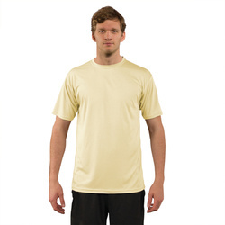 Solar kortärmad T-shirt för sublimering - Pale Yellow