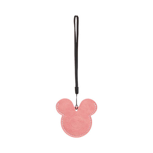 Mickey Mouse-vedhæng / AirTag-etui til sublimering - pink