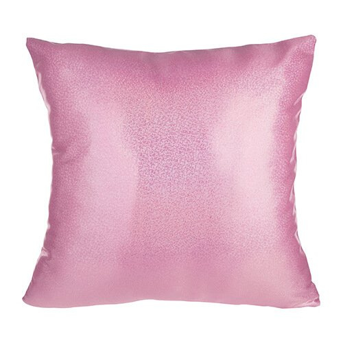 Pudebetræk i brokade 40 x 40 cm til sublimering - pink