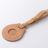 Skórzana zawieszka na bagaż / etui na AirTag do sublimacji - brązowa