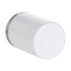A mug without a handle 300 ml made of stainless steel with a lid for sublimation - white