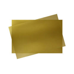 Ream (50 sheets) of A4 gold crystal foil JP12A