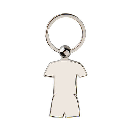 Metalen sleutelhanger - sportkleding Sublimatie thermische overdracht