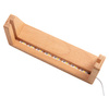 U-vormige houten lampvoet voor LED lamp - 16,5 cm