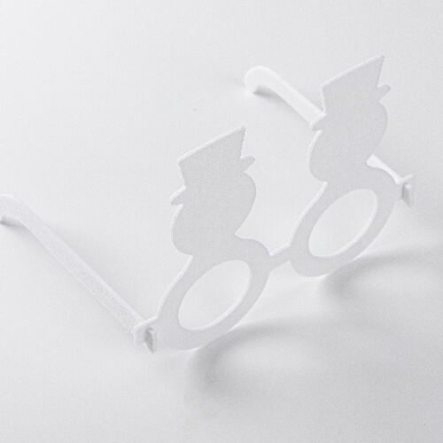Felt glasses for sublimation - snowman