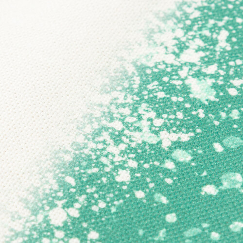 Valkaistu Starry Green takapussi sublimaatiota varten