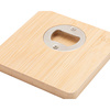 Bamboo square bottle opener for sublimation