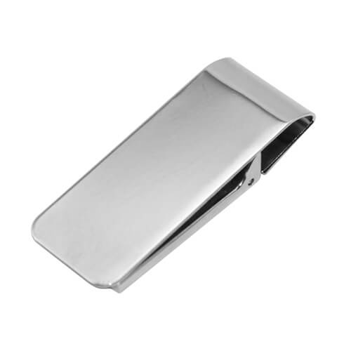 Rektangulær seddelclips 2,2 x 6 cm sublimering termisk overførsel