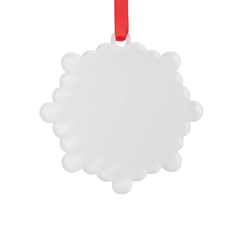 Acrylic pendant for sublimation - Snowflake