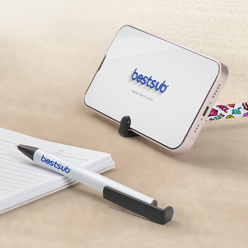 Stylo à bille à sublimation - corps blanc