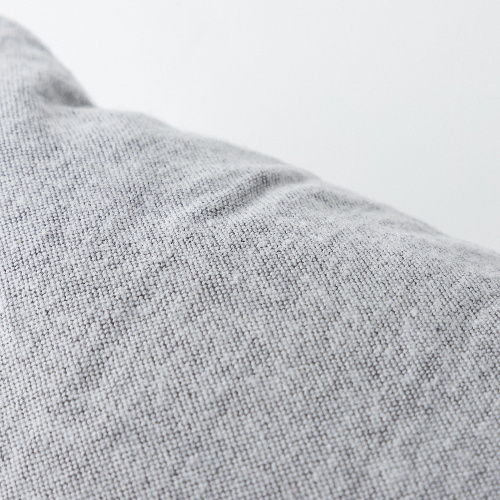 Taie d'oreiller bicolore 40 x 40 cm pour sublimation - gris