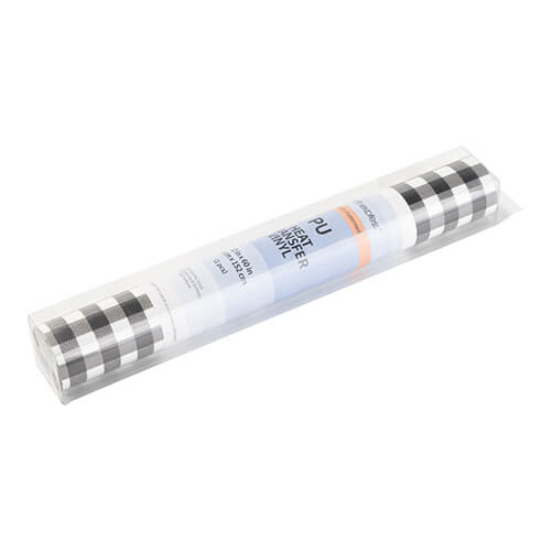 Feuille flexible - carreaux noir et blanc