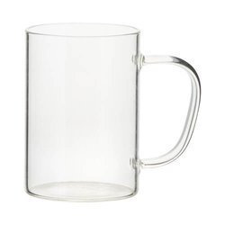 360 ml lasi, jossa on reunus sublimaatiota varten