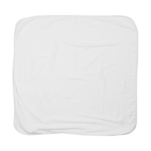 Babydoek met kap voor sublimatie - wit